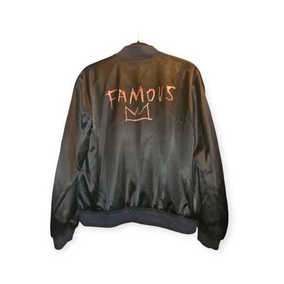 Coach x Basquait Satin Bomber Jacket - Picture 2 of 7
